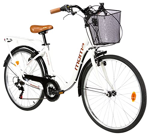 Moma Bikes Bicicleta Paseo City Classic 26', Aluminio, Shimano...