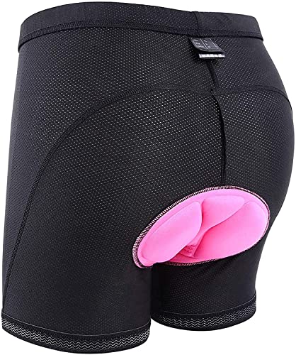 Sportneer Pantalones Cortos de Ciclismo para Mujer con Acolchado...