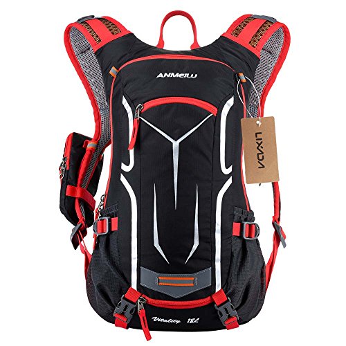 Lixada Mochila de Ciclismo Impermeable 18L Unisexo Respirable...*