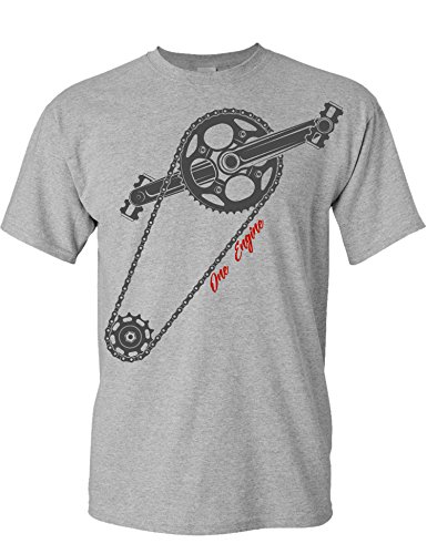 Camiseta de Bicileta: One Engine - Regalo para Ciclistas - Bici -...