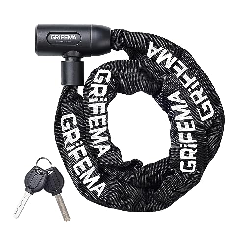 GRIFEMA GA1201-12 Candado de Bicicleta Antirrobo con Llave,...