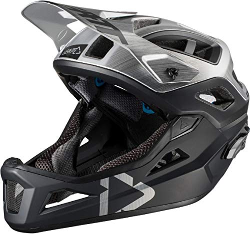 Leatt DBX 3.0 Enduro V2 Casco Mixto, Color Gris/Negro, tamaño...