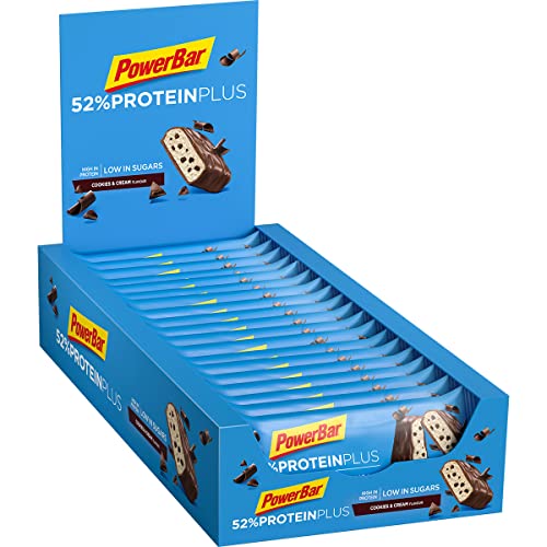 PowerBar Protein Plus 52% Cookies&Cream 20x50g - Barras de...