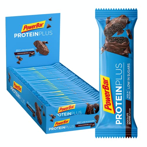 PowerBar Protein Plus Low Sugar Chocolate Brownie 30 x 35g -...