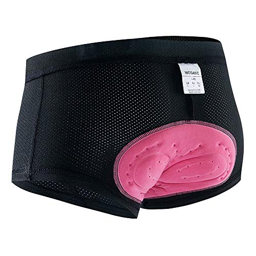 Lixada Ropa Interior de Ciclismo para Mujer, Malla Transpirable...