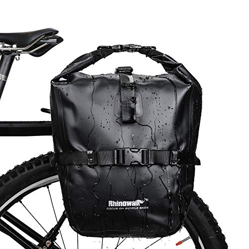 Selighting Bolsa Alforja Trasera para Bicicleta 20L, Grande Bolsa...