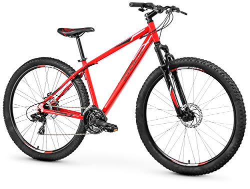 Anakon SK10 Bicicleta de montaña, Hombre, Rojo, M