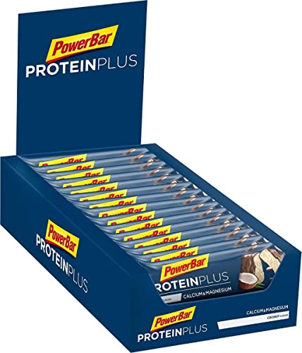 PowerBar Protein Plus + Minerals Coconut 30x35g - Barras de...