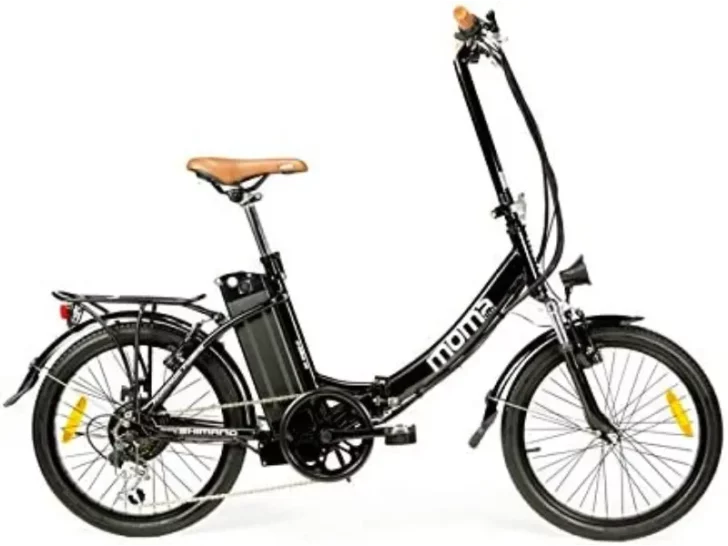 Moma Bikes Bicicleta Electrica, Plegable