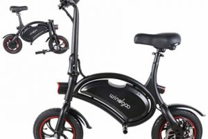 Windgoo bicicleta eléctrica plegable sin pedales