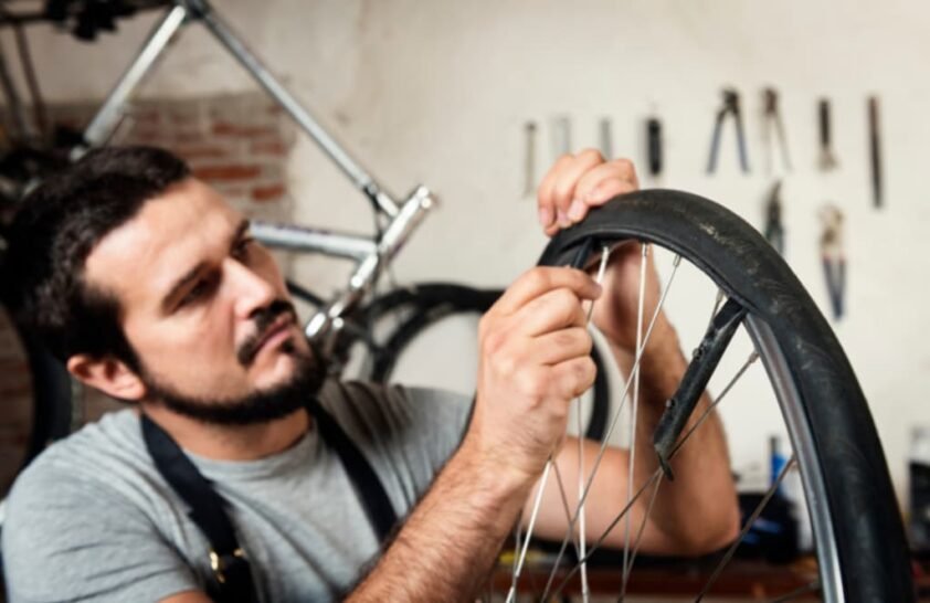 arreglar bicicleta