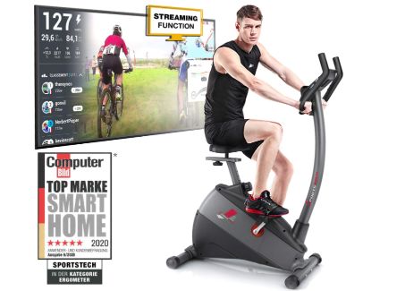 1. bicicleta de spinning Sportstech esx500
