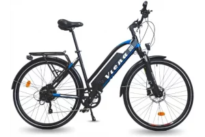 Así es la bicicleta electrica hibrida mujer: URBANBIKER Viena