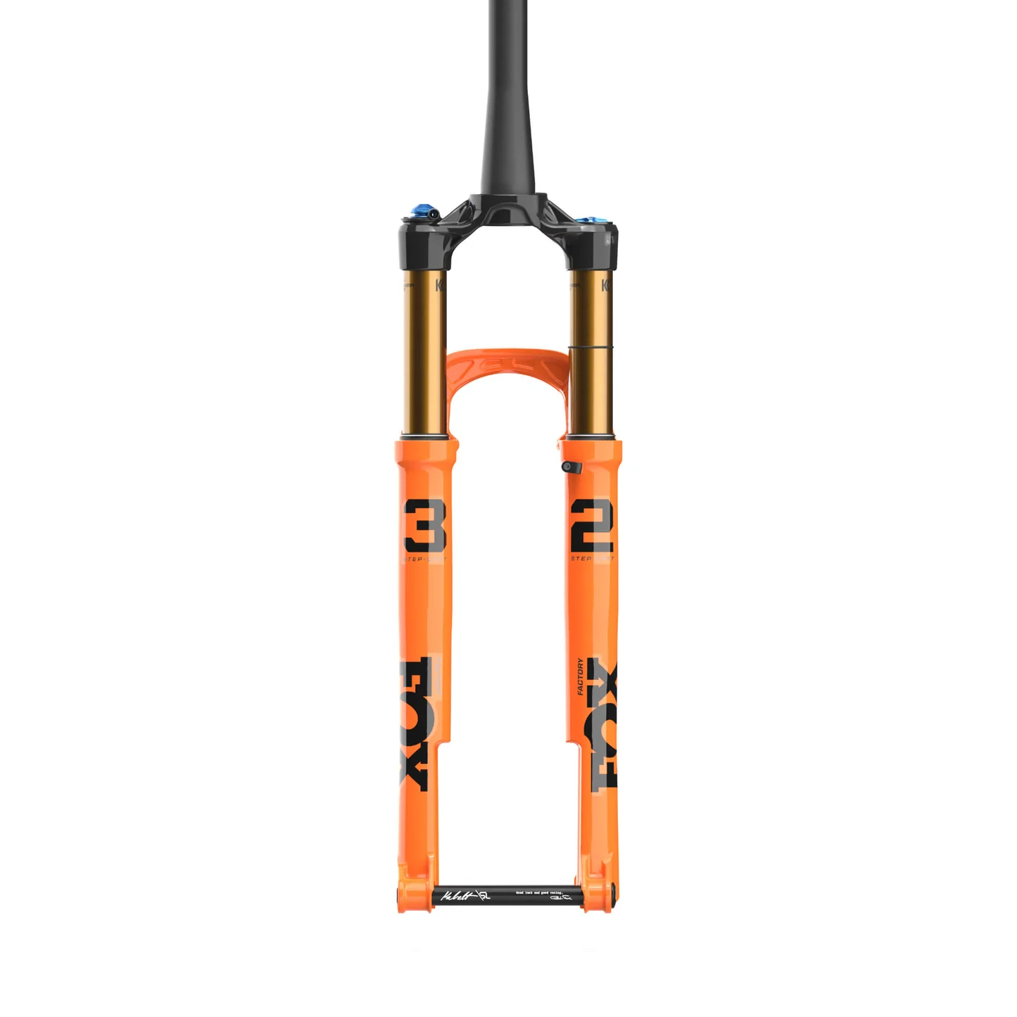 Detalle de la Fox 32 Step-Cast Factory de 29 pulgadas con cartucho Grip SL y control remoto