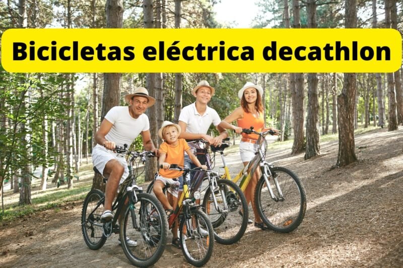 bicicleta electrica plegable decathlon