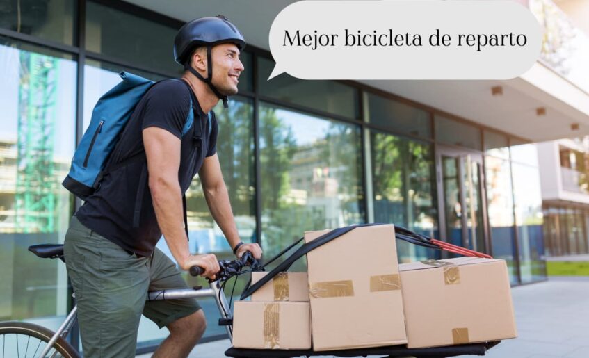 bici de reparto