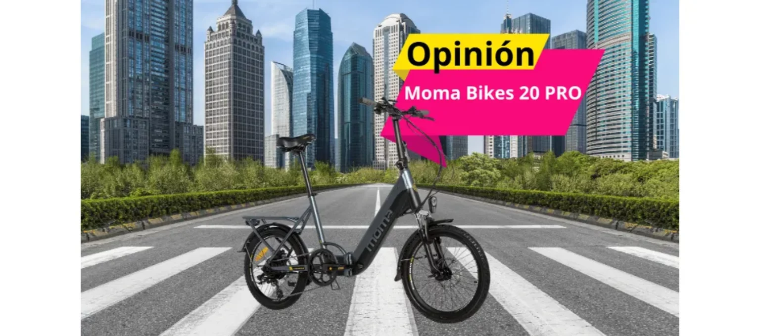 Bicicleta eléctrica plegable Moma Bikes 20 PRO