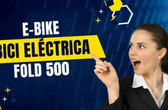 Bicicleta Eléctrica Plegable E Fold 500