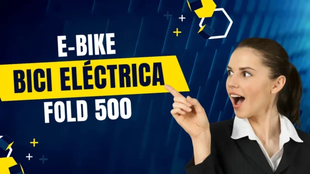 Bicicleta Eléctrica Plegable E Fold 500