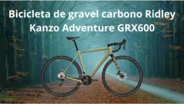 Bicicleta de gravel carbono Ridley Kanzo Adventure GRX600