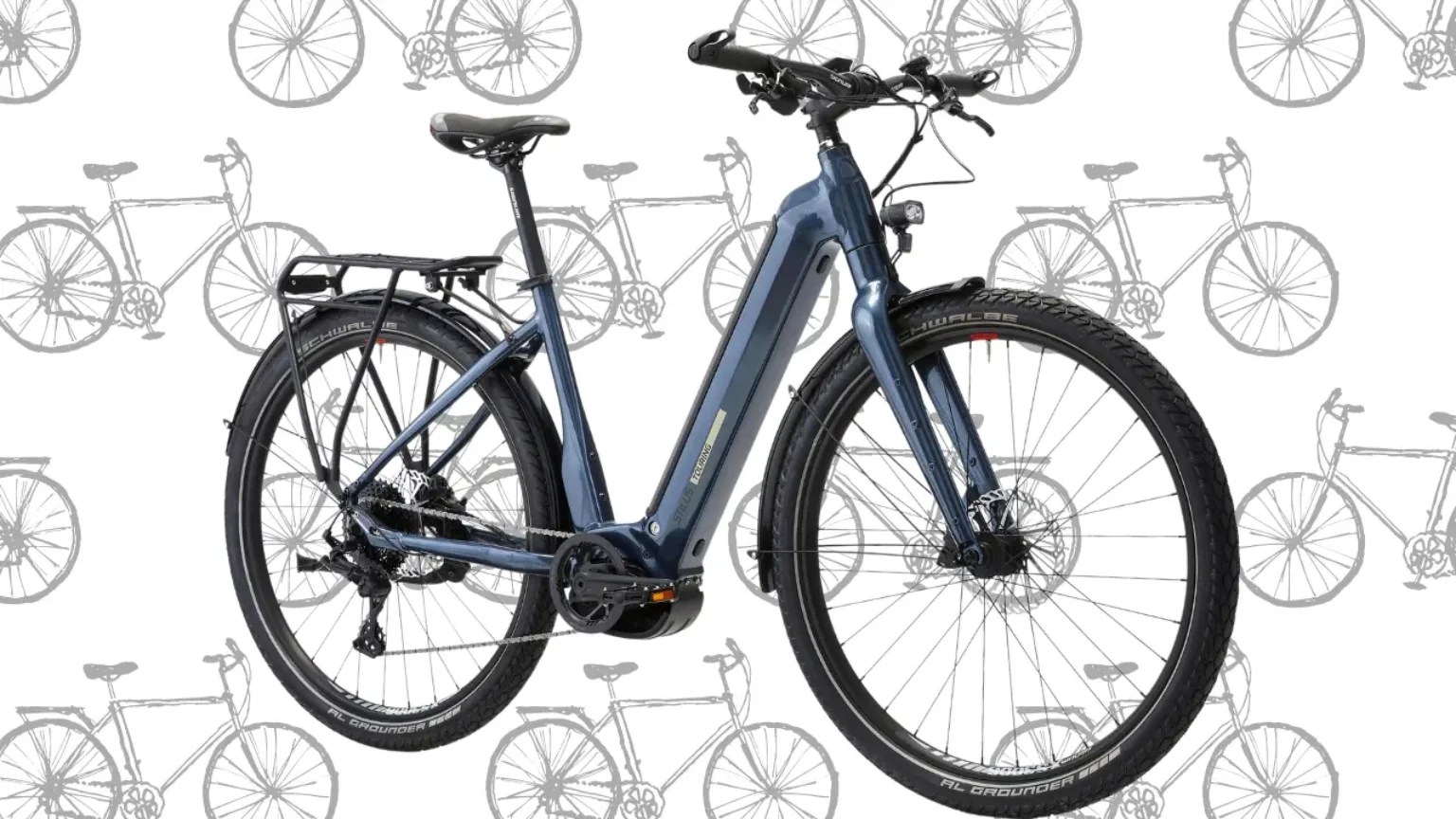 bicicleta eléctrica trekking