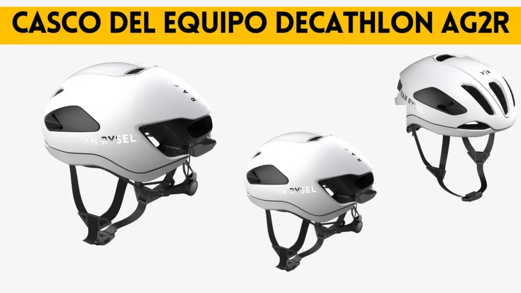 Casco Rysel FCR el casco del equipo Decathlon AG2R