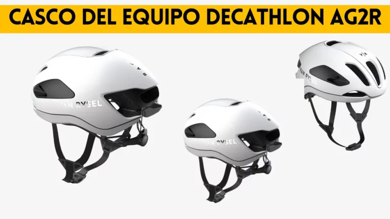Van Rysel: Tu puerta al mundo del rendimiento ciclista 5 Casco Rysel FCR el casco del equipo Decathlon AG2R