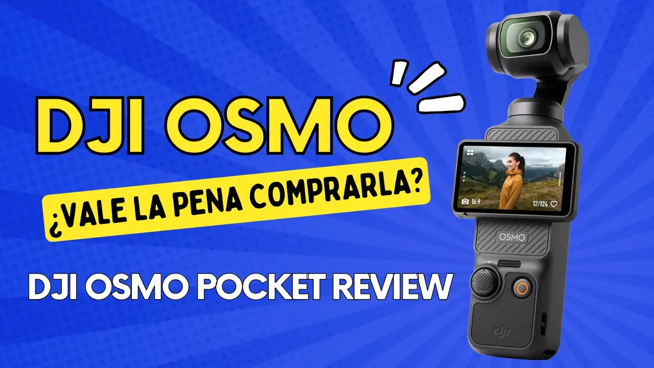 DJI Osmo Pocket 3, cámara con CMOS