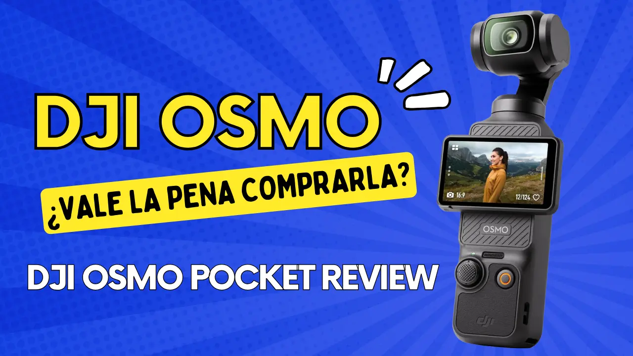 DJI Osmo Pocket 3, cámara con CMOS