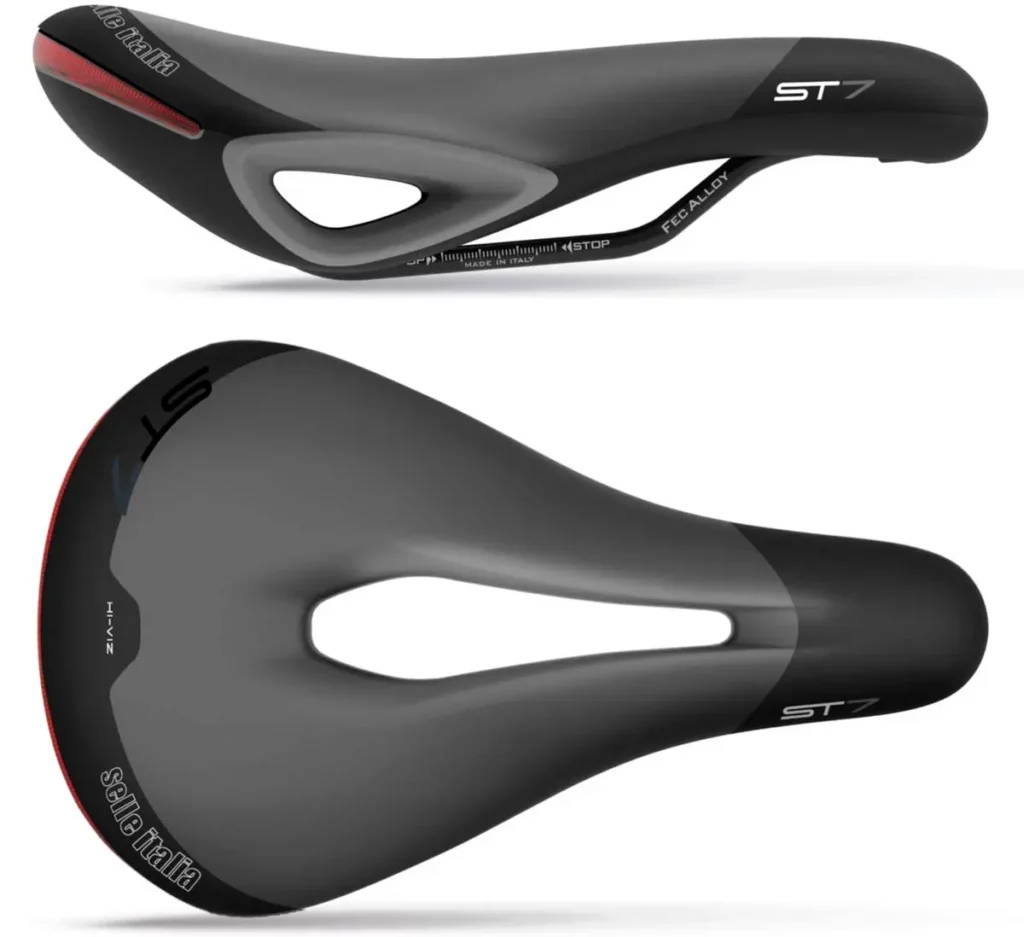 Sillín urbano con luz LED: Selle Italia ST7 Vision Superflow, la mejor opción para la noche selle italia st7 vision superflow