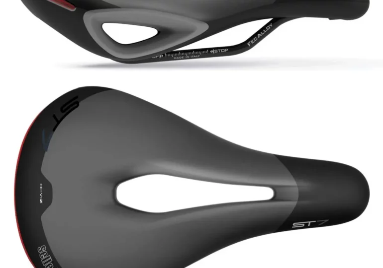 Sillín urbano con luz LED: Selle Italia ST7 Vision Superflow, la mejor opción para la noche 2 selle italia st7 vision superflow