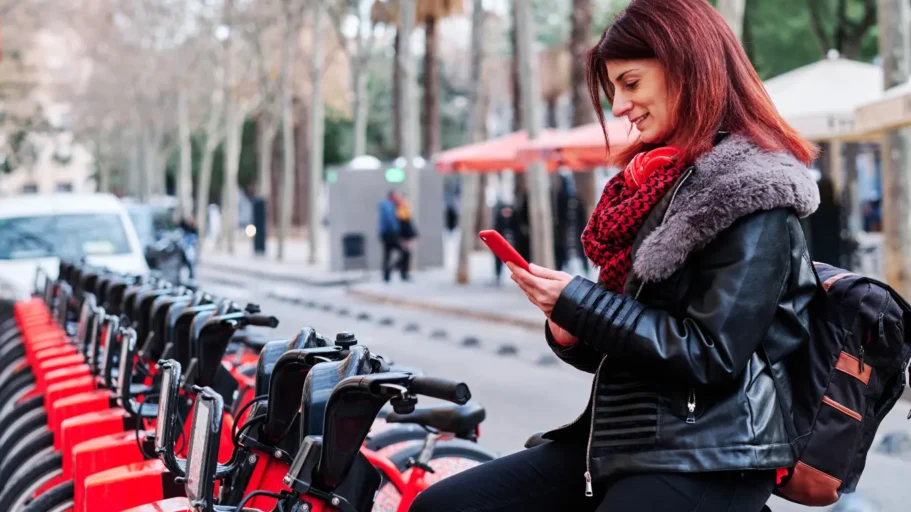 Moverse en bicicleta