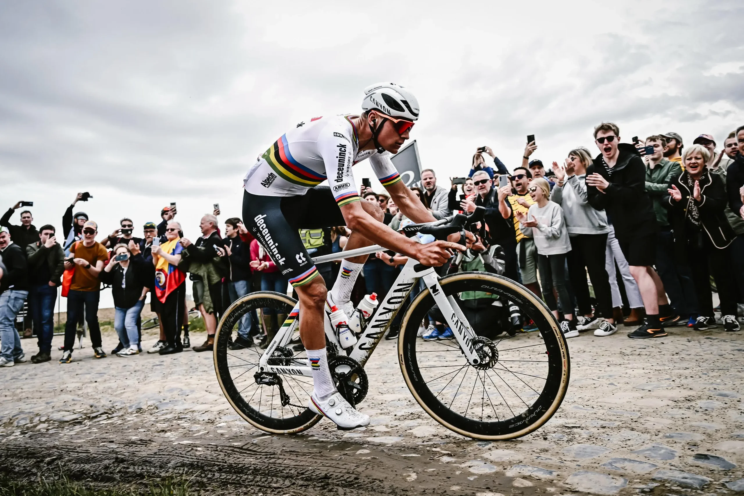 beneficios de los neumáticos anchos a menor presión de cara a la París-Roubaix