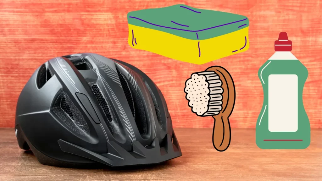 Como limpiar el casco de la bicicleta
