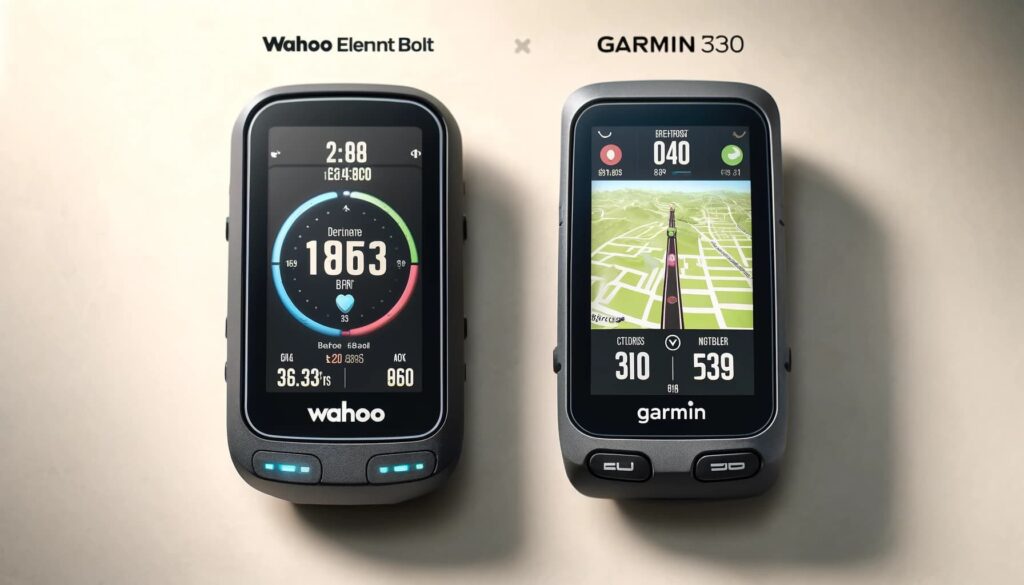 Wahoo Elemnt Bolt o Garmin 530