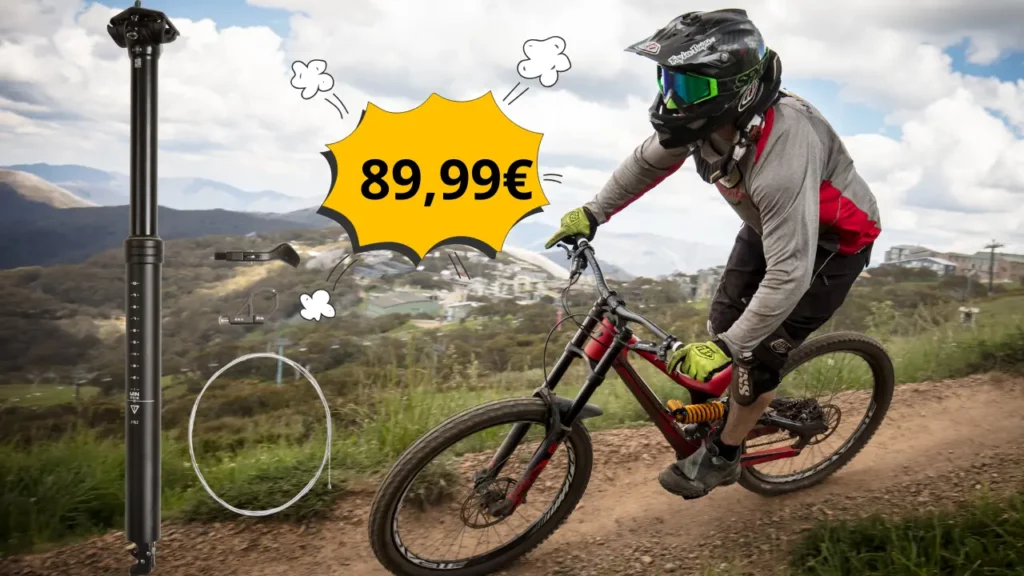 Tija Sillín Telescópica 31,6 Recorrido 120/150/170 mm - Control Manillar