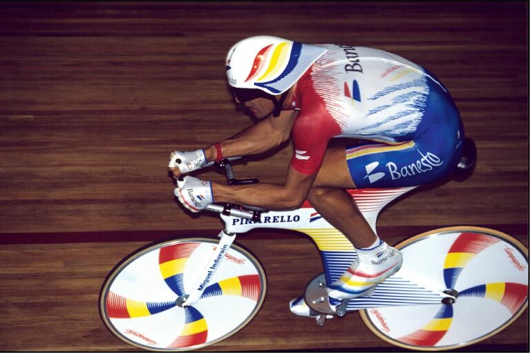 1991 1995 Las Pinarello de acero de Indurain