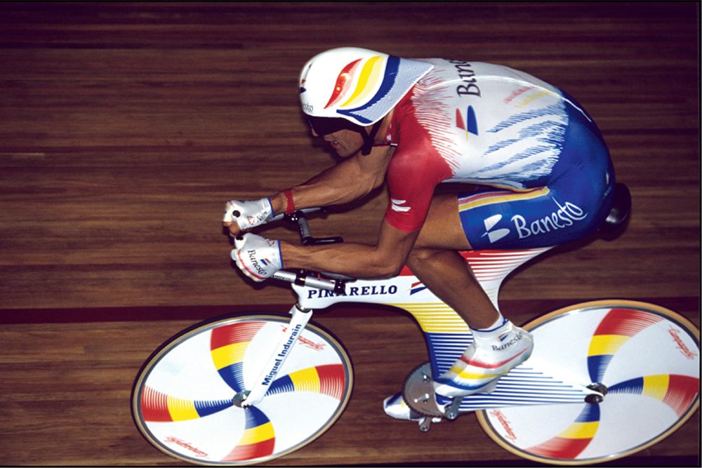 1991 1995 Las Pinarello de acero de Indurain