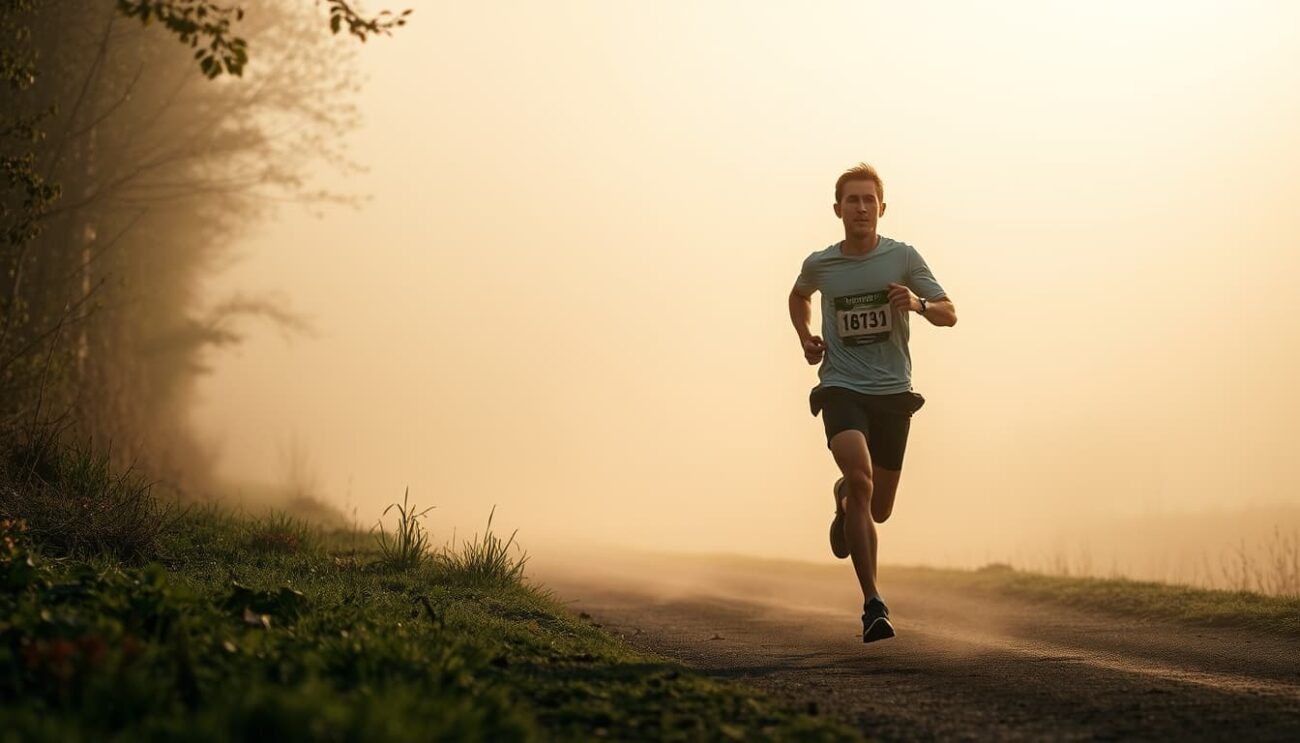 atleta corriendo Ayuno intermitente y rendimiento deportivo