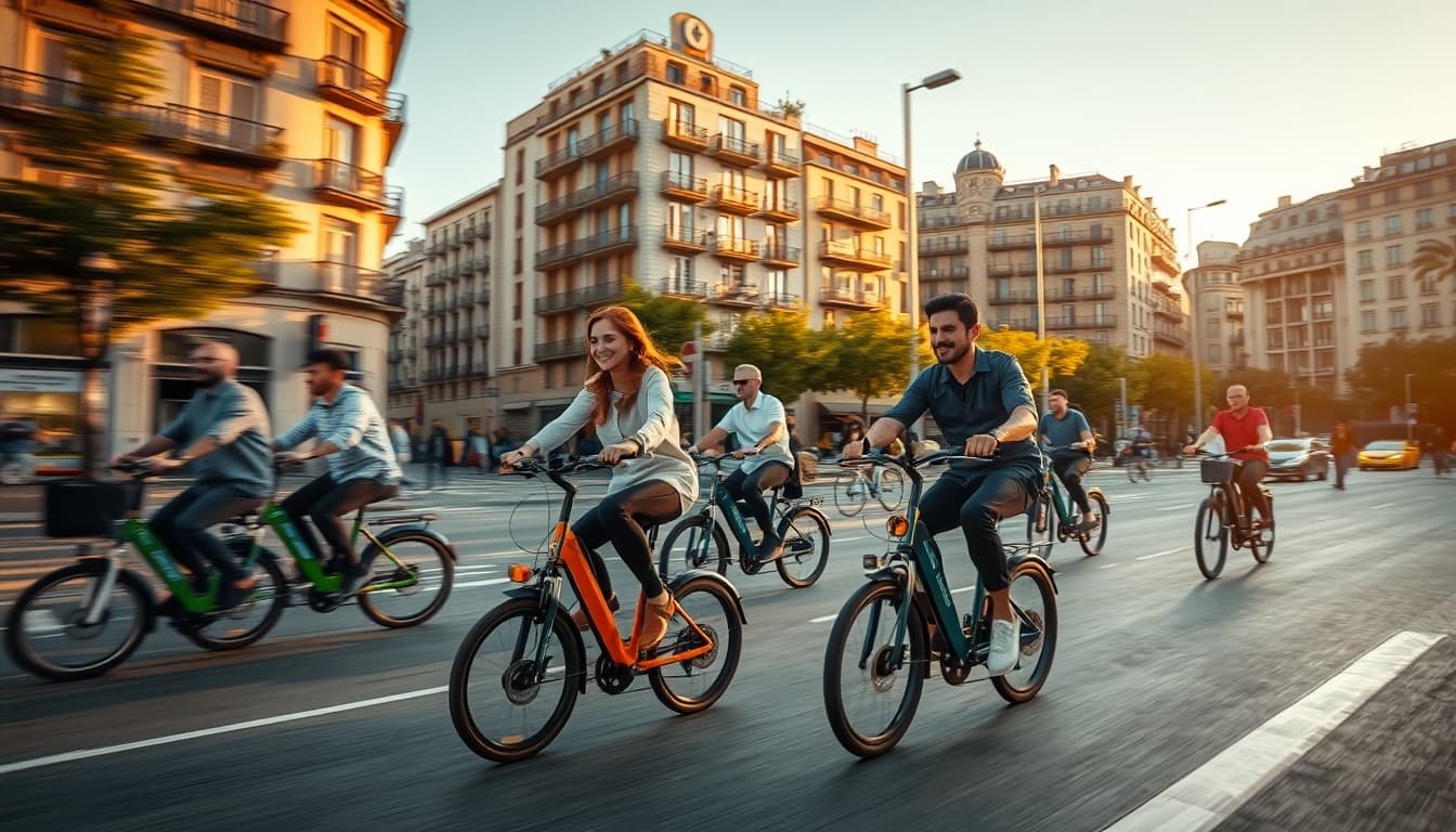 Ocho de cada diez desplazamientos en Bicing ya son con bicis eléctricas Ocho de cada diez desplazamientos en Bicing ya son con bicis eléctricas