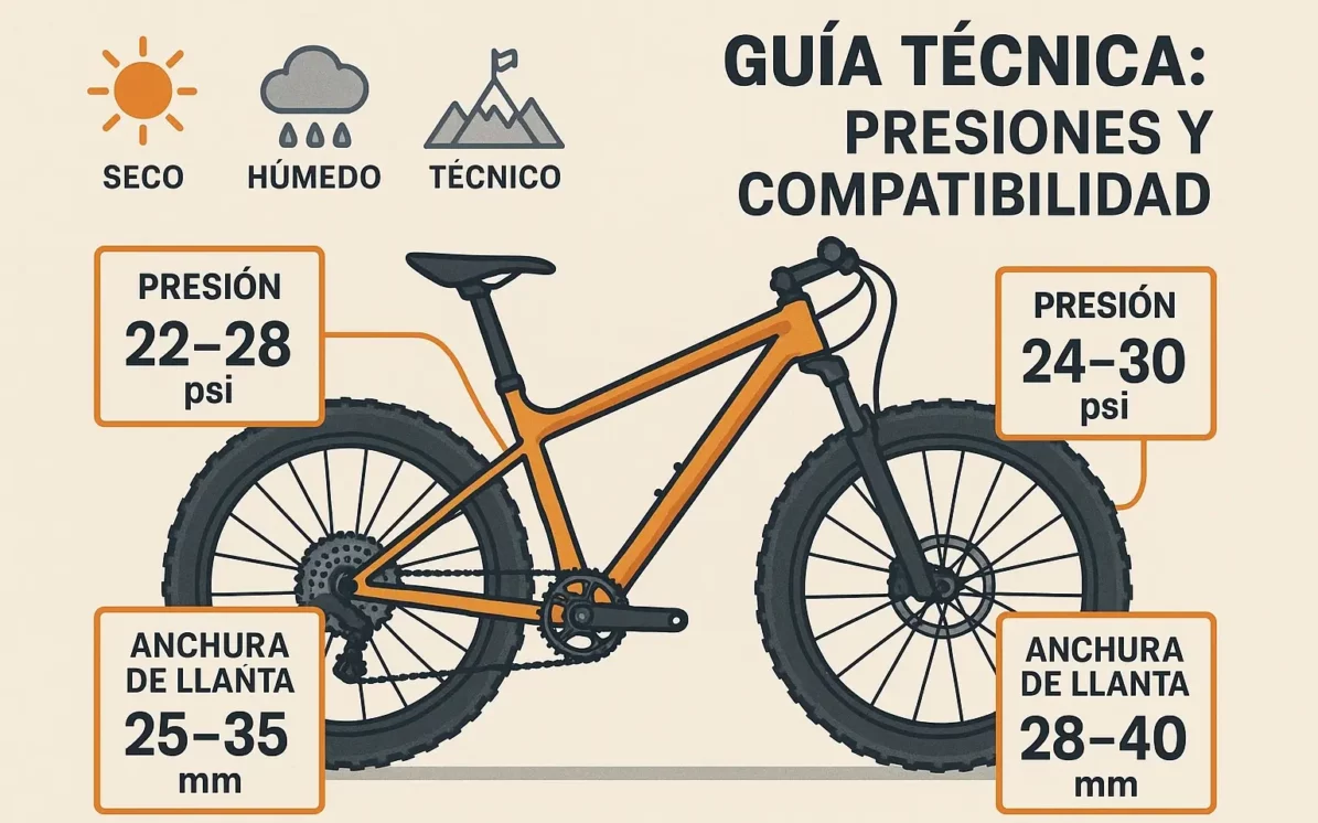 Neumaticos MTB segun Terreno