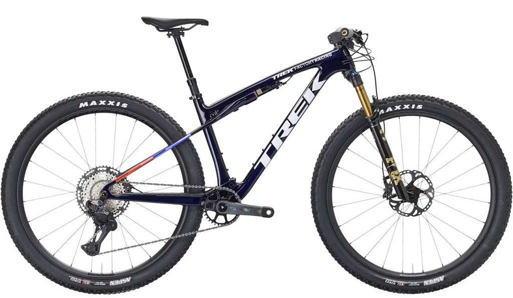 Trek Supercaliber SLR 9.8 XT Di2 2026 con transmisión electrónica Shimano