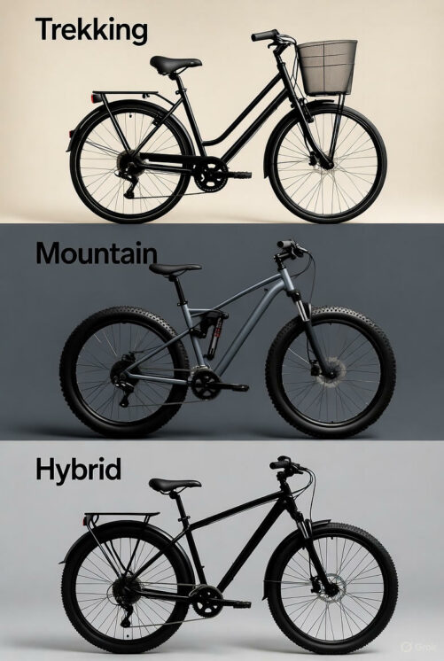 Diferencias Clave Trekking vs Montana vs Hibrida
