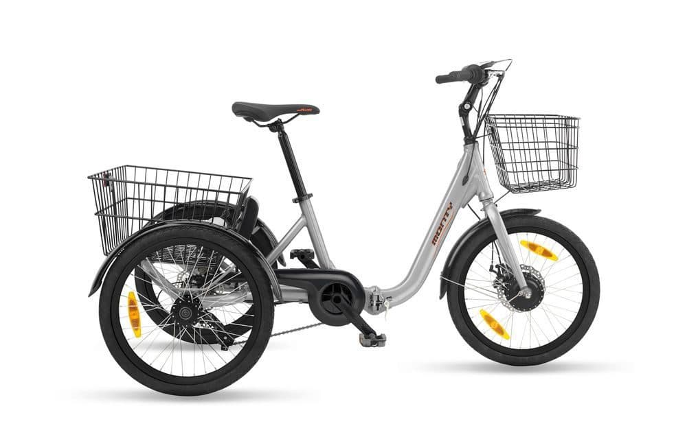 WhizMax 26″ Triciclo Eléctrico Plegable