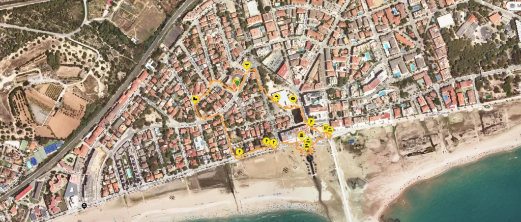 comarruga aguas termales