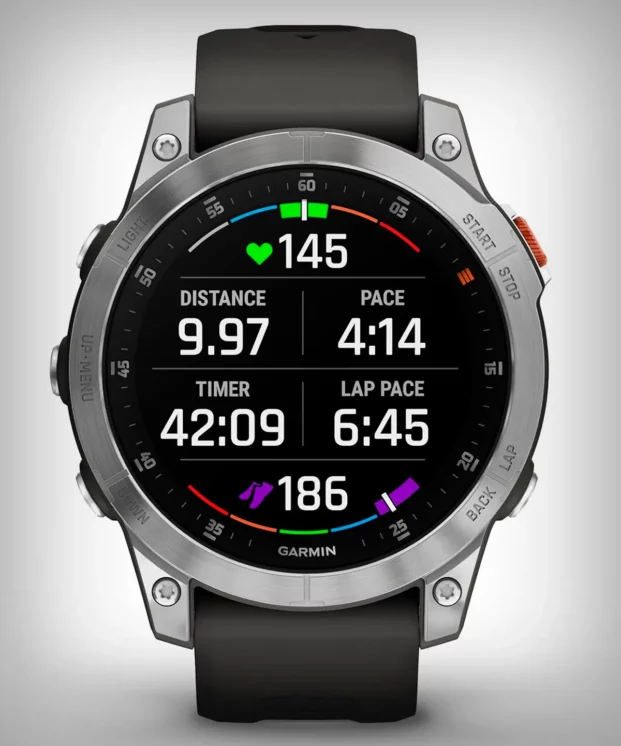 Garmin EPIX 2: El smartwatch resistencia al agua que arrasa en Amazon con descuentos 5 garmin epix 2 oferta el apartado de salud incluye sensores de frecuencia cardiaca oxigeno en sangre respiracion estres y energia corporal mediante la funcion Body Battery