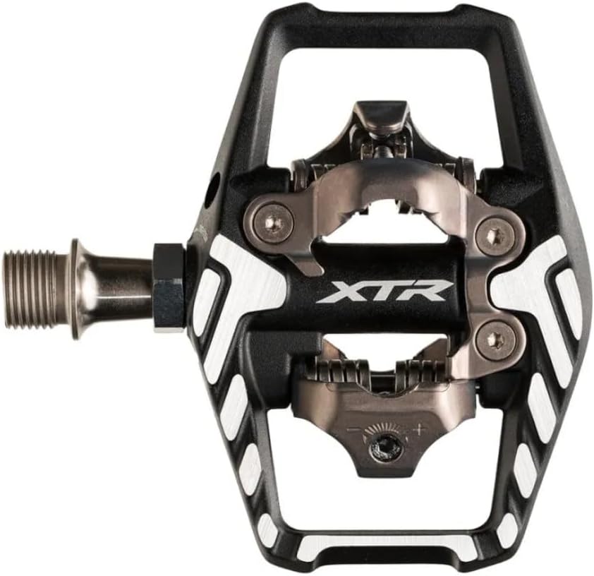 Shimano PD-M9120, XTR, SPD Flat Bike Pedal, Cleat Set Included