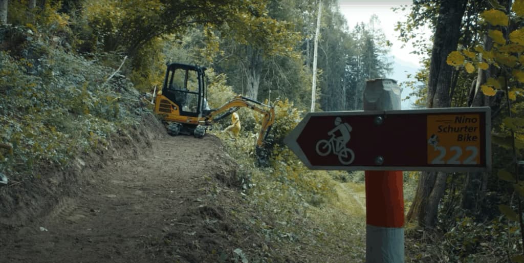 GOATtrails: La nueva empresa de Nino Schurter para el diseño de senderos sostenibles 1 otos del trabajo en progreso para la nueva bicicleta Nino Schurter