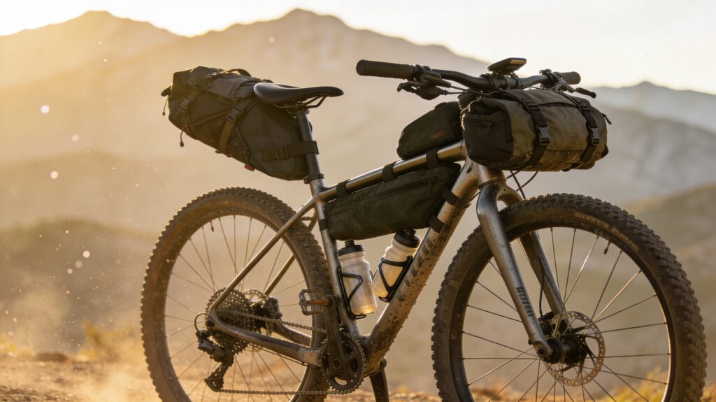 El Manifiesto del Bikepacking: Ingeniería de la Autonomía y Dinámica Off-Road 1 bicicleta de gravel para expedicion