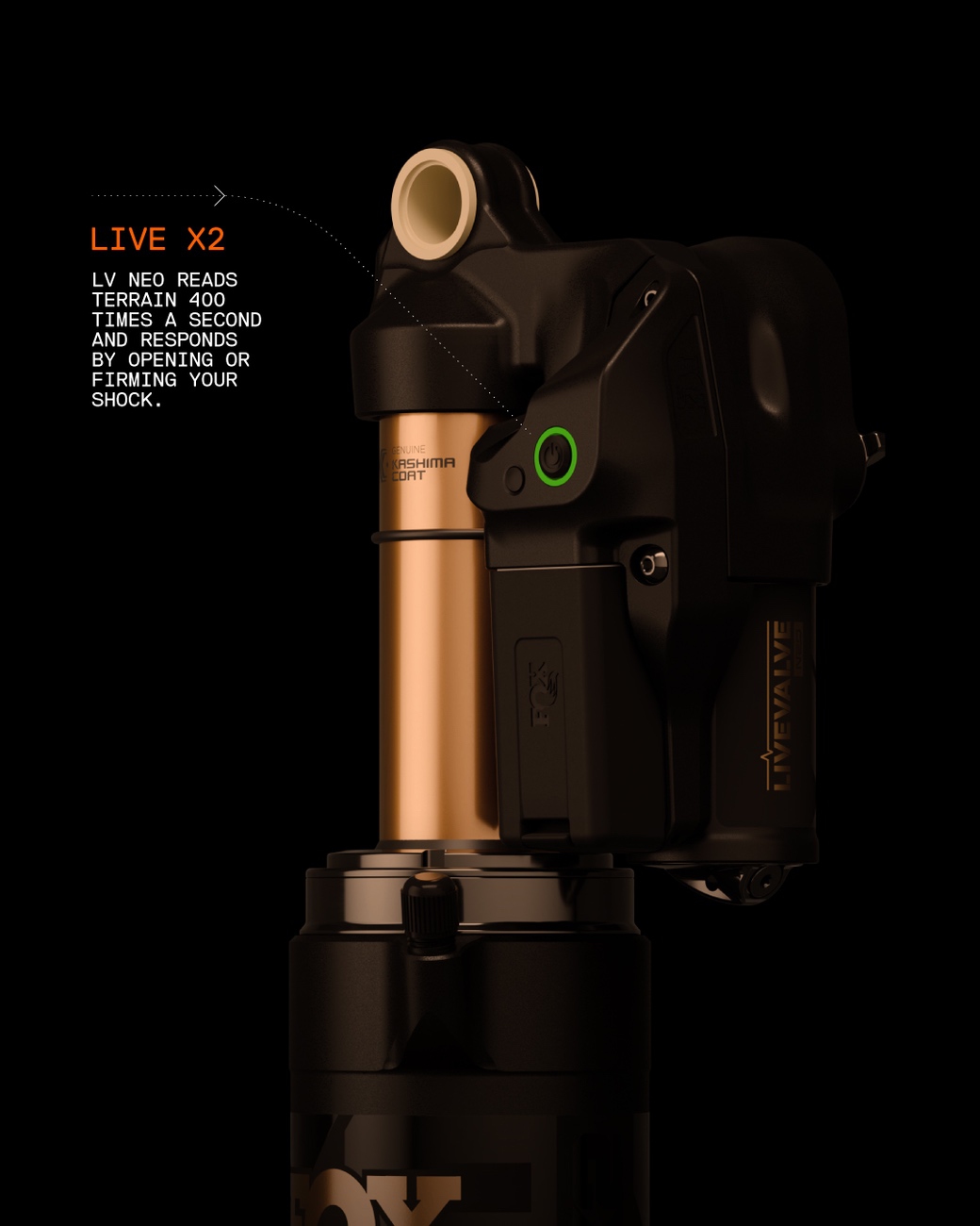 Ajustes de compresión y rebote del FOX FLOAT X2 Live Valve Neo